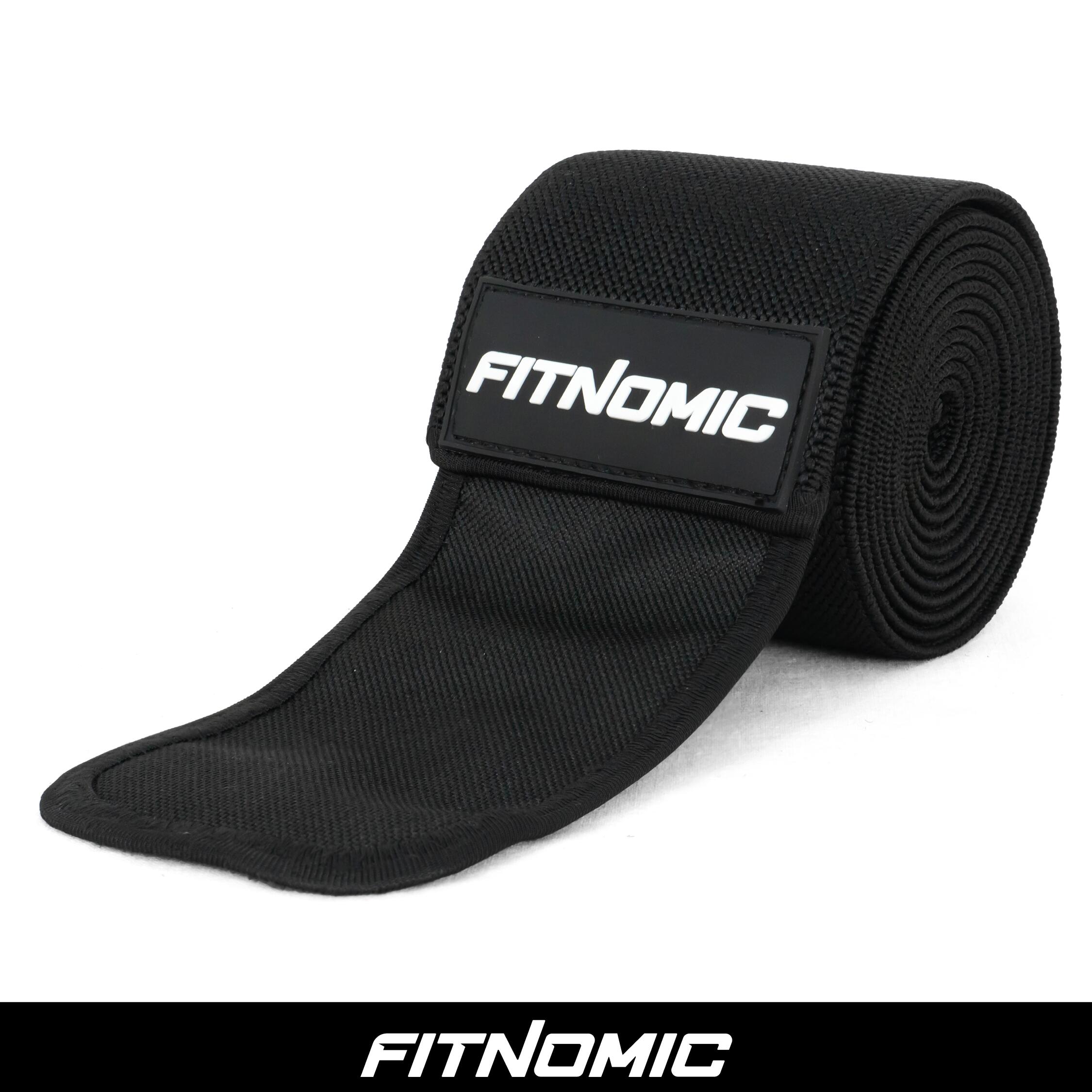 Knee Wrap Model FN-4-0084-BL-F - FITNOMIC