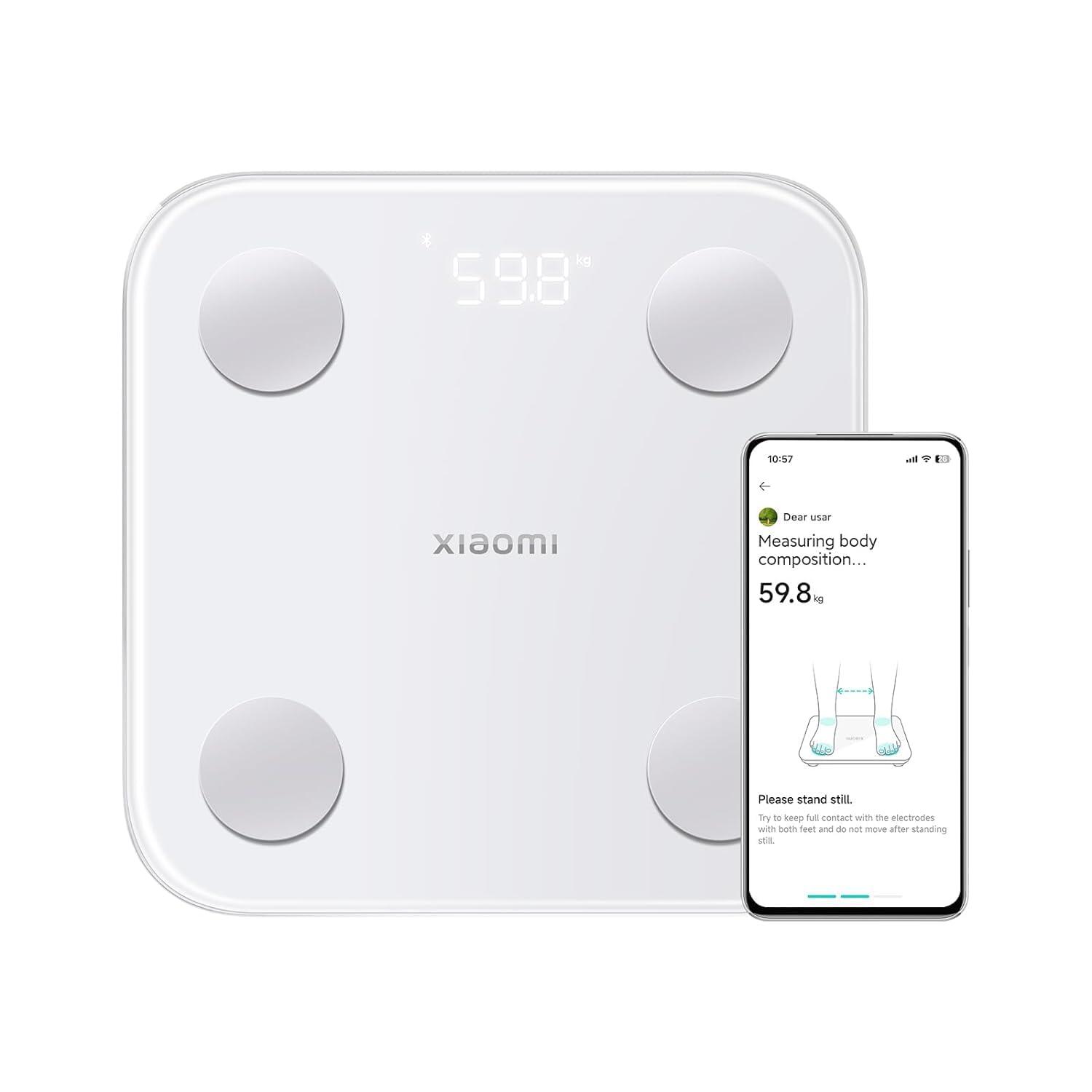 Cantar inteligent Xiaomi Body Composition Scale S400 BHR7793GL, 25 functii