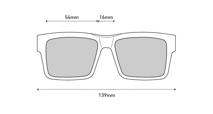 Occhiali da sole Lifestyle Montana Matte Translucent Black 5/5