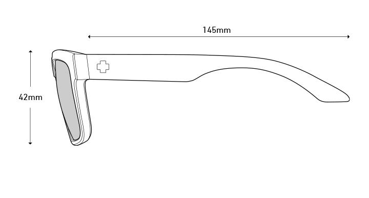 Lunettes de soleil sportstyle Discord Black 4/5