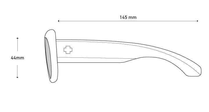 Lunettes de soleil sportstyle Hangout Matte White 4/5