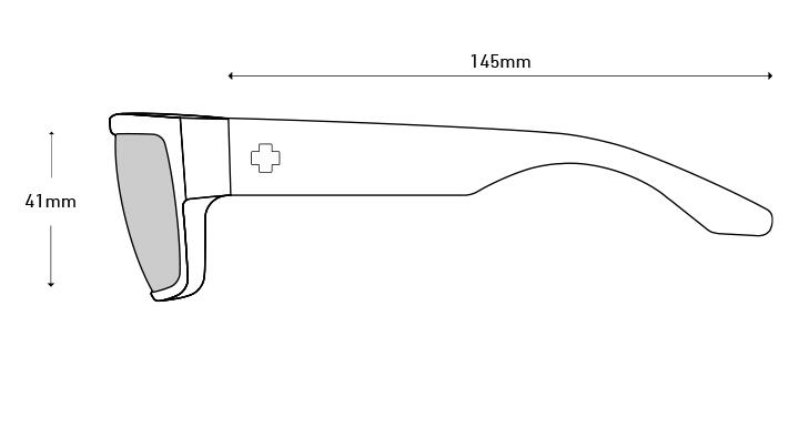 Lunettes de soleil sportstyle Cyrus Matte Black 4/5