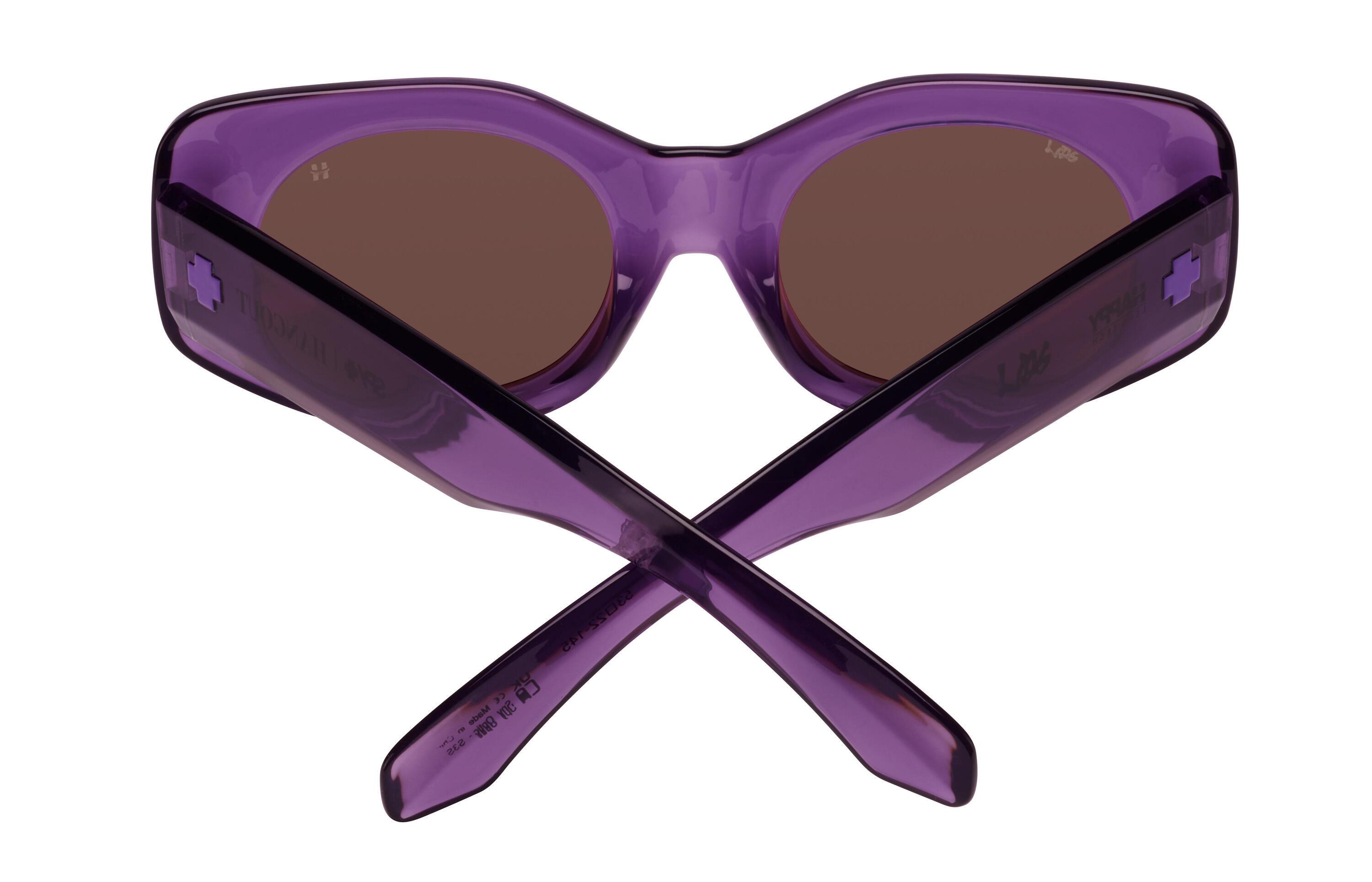 Lunettes de soleil sportstyle Hangout Del Translucent Purple 3/5