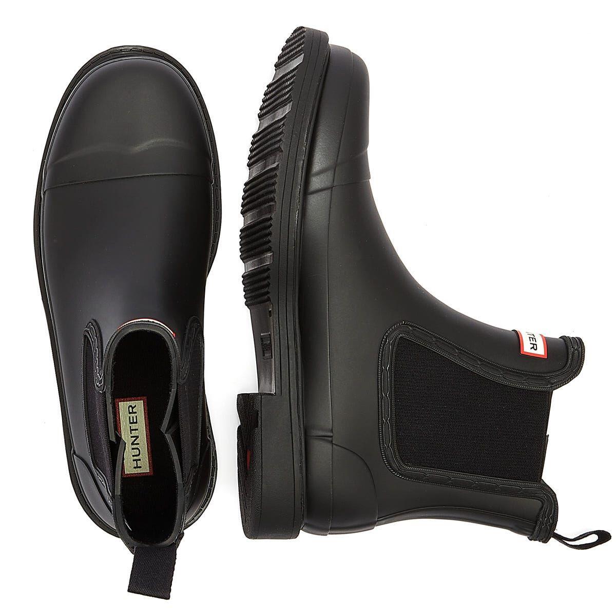 Bottes pour femme Hunter Commando chelsea noir 6/6