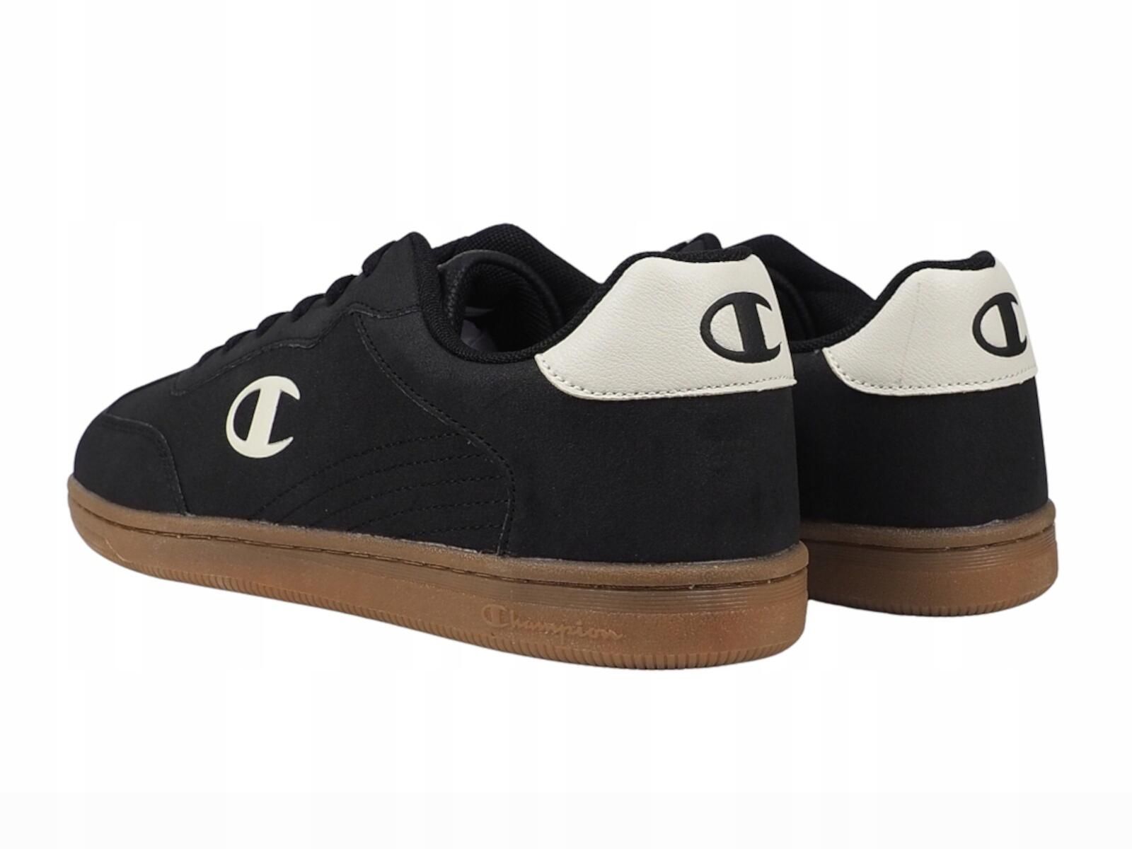 BUTY męskie CHAMPION PRESTIGE S22332-KK003 sportowe czarne na co dzień 47,5 5/7