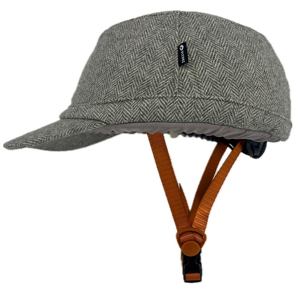 Perfect Fit - Vizorz Switchcap Casque De Vélo - Grey Woolly Cap - Casque - Gris - 55-58 Cm - Decathlon