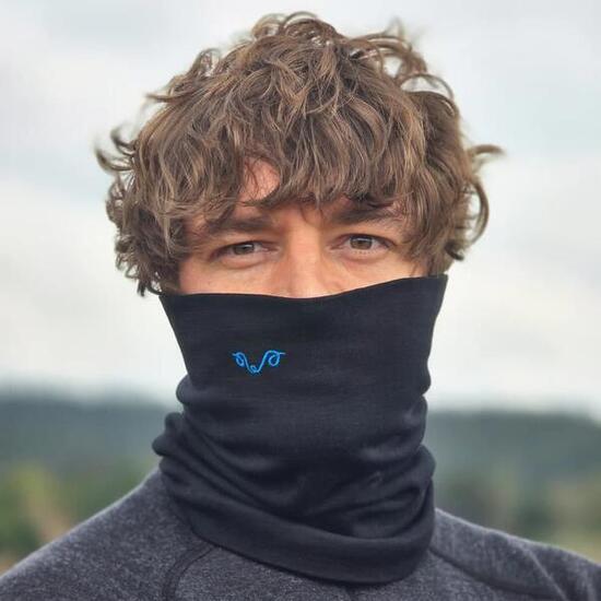 Komin trekkingowy 100% wełna merino (195 g/m²)