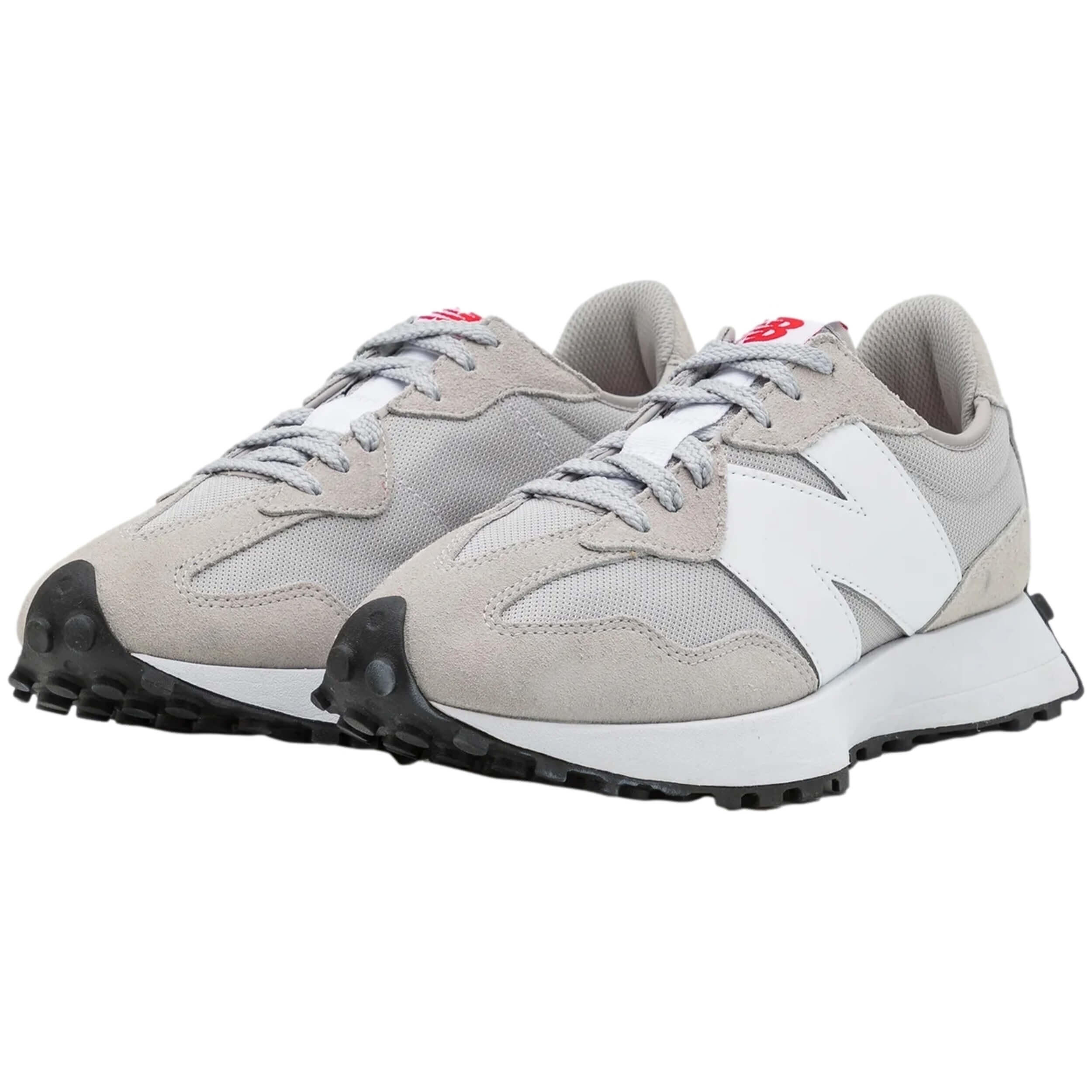 New Balance 327 Rain Cloud White Red 2/6