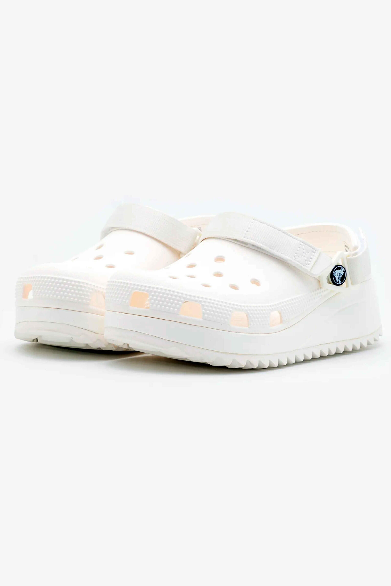 Crocs Zuecos Crocs Hiker Cassic Blanco 3/6