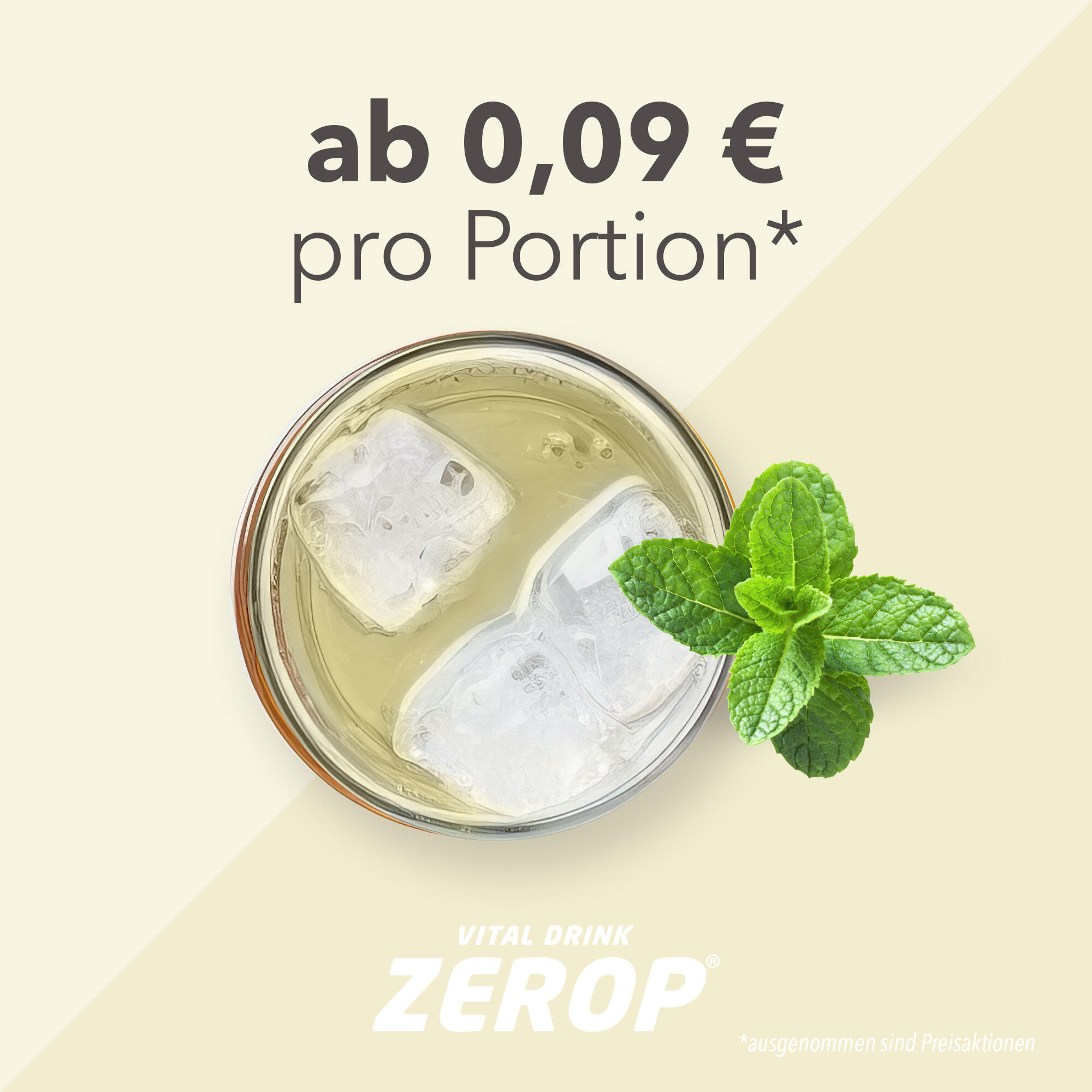 Vital Drink Zerop - Kräuterlimonade - 1000 ml Flasche 4/4
