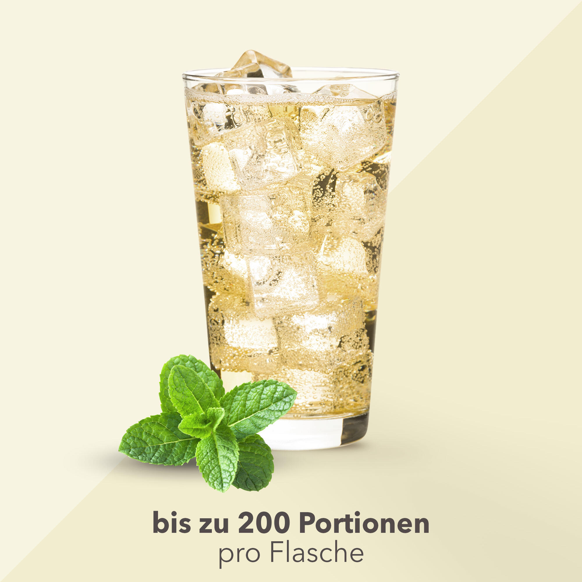 Vital Drink Zerop - Kräuterlimonade - 1000 ml Flasche 3/4
