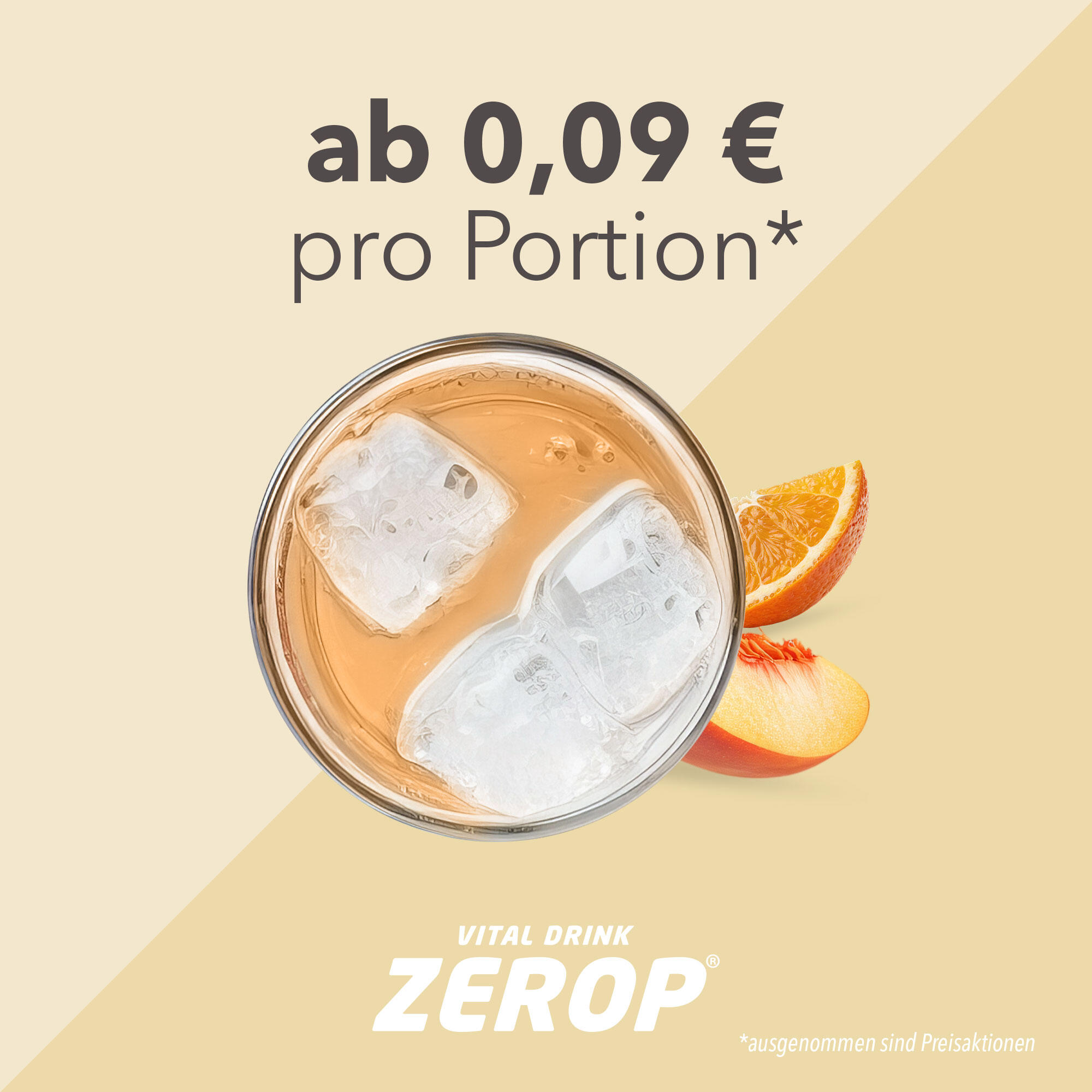 Vital Drink Zerop - Multifrucht - 1000 ml Flasche 4/4