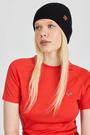 Czapka zimowa 100% wełna merino - Icewall (250 g/m²) Brązowy