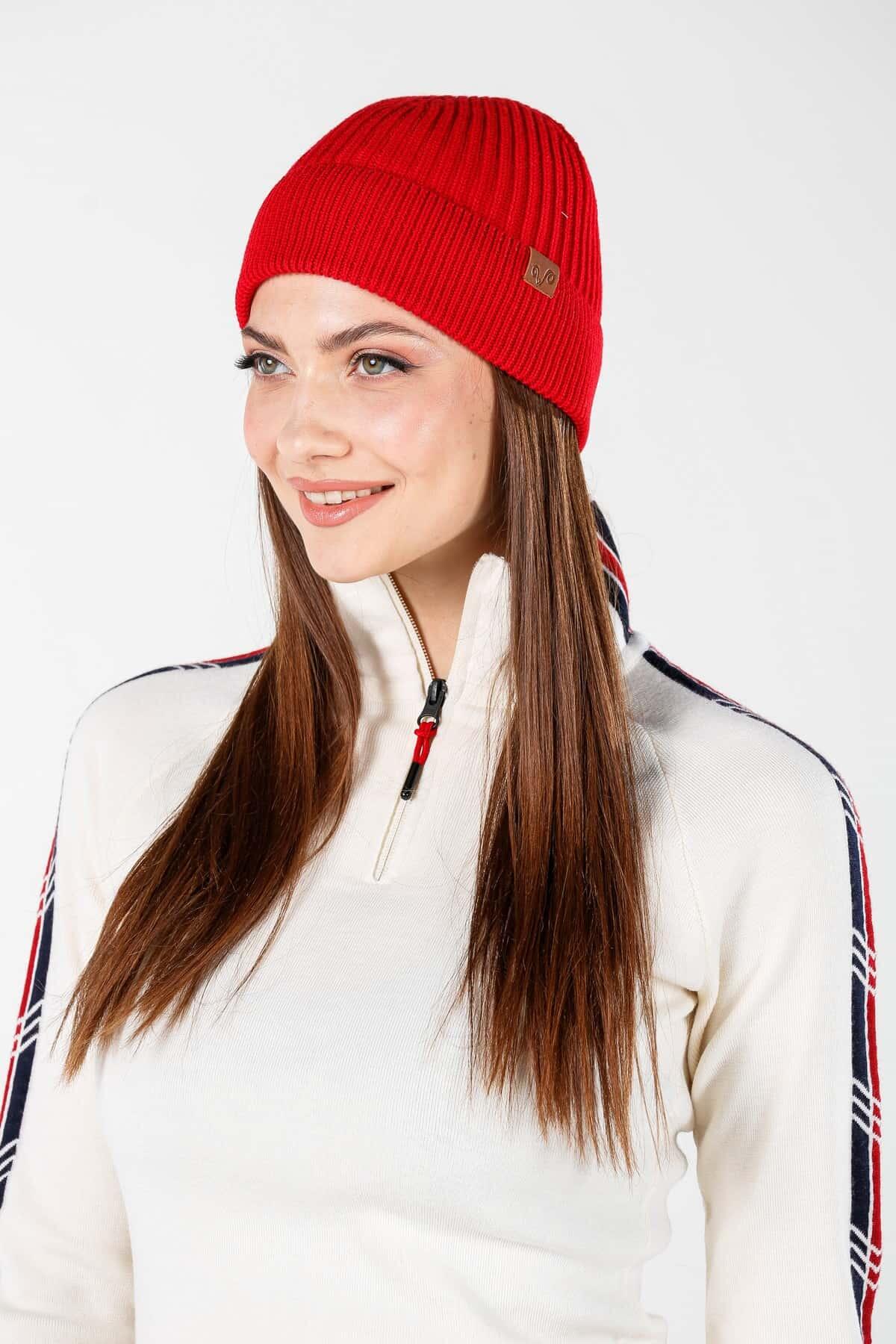 Czapka zimowa 100% wełna merino - Icewall (250 g/m²) 2/3