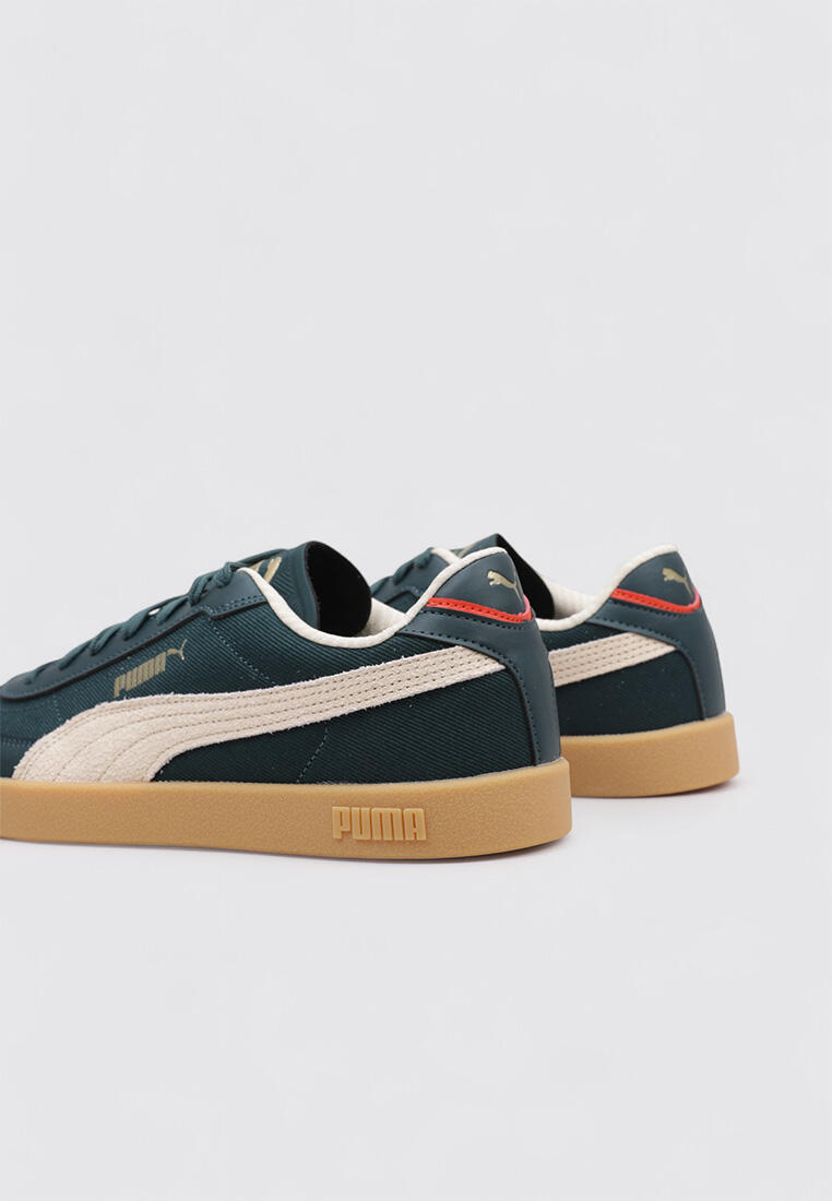 Deportivas Basico Hombre Suela Plana - Modelo 402621 Verde 4/5