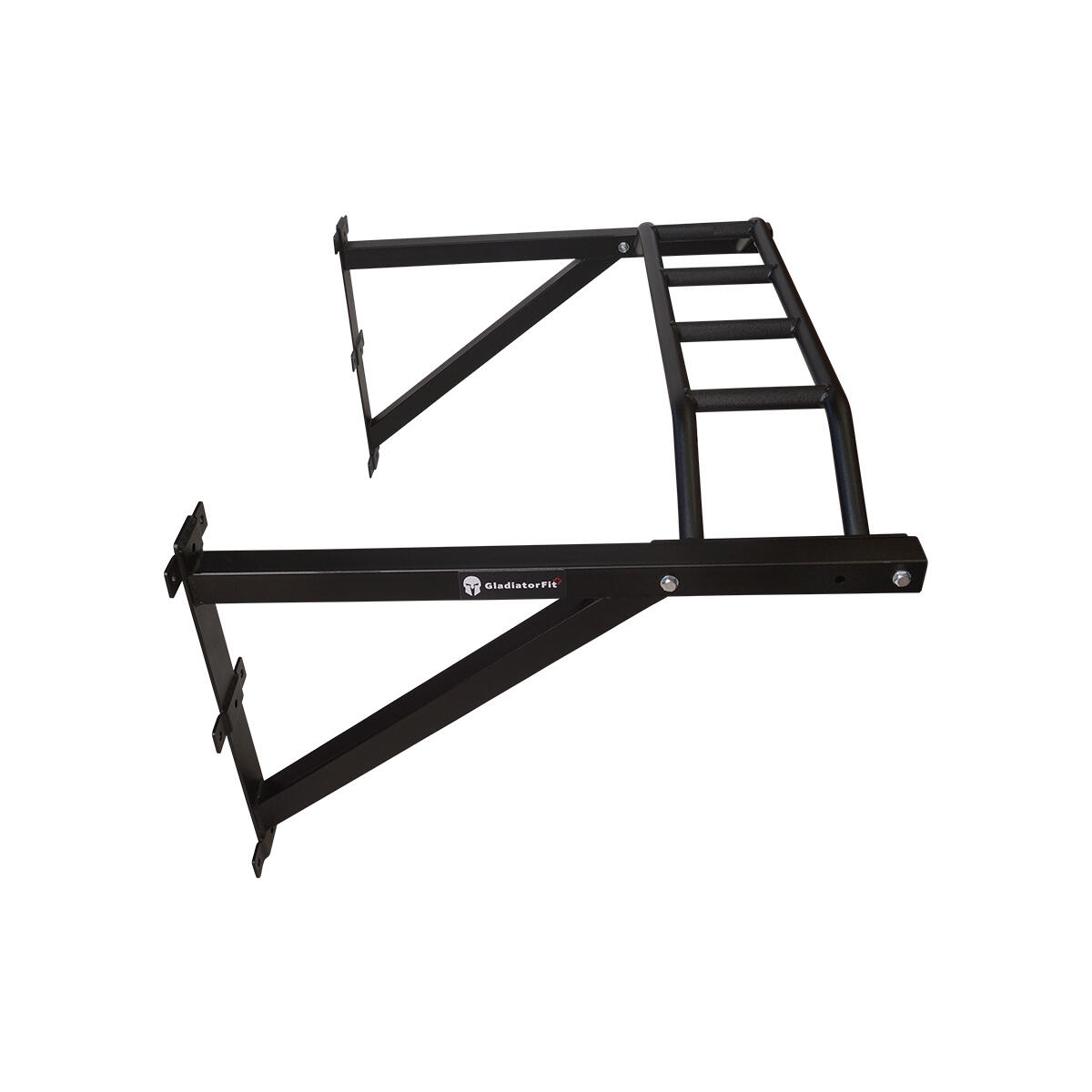 Barre de traction "Pull Up Bar" murale en métal 110cm + fixations 2/5