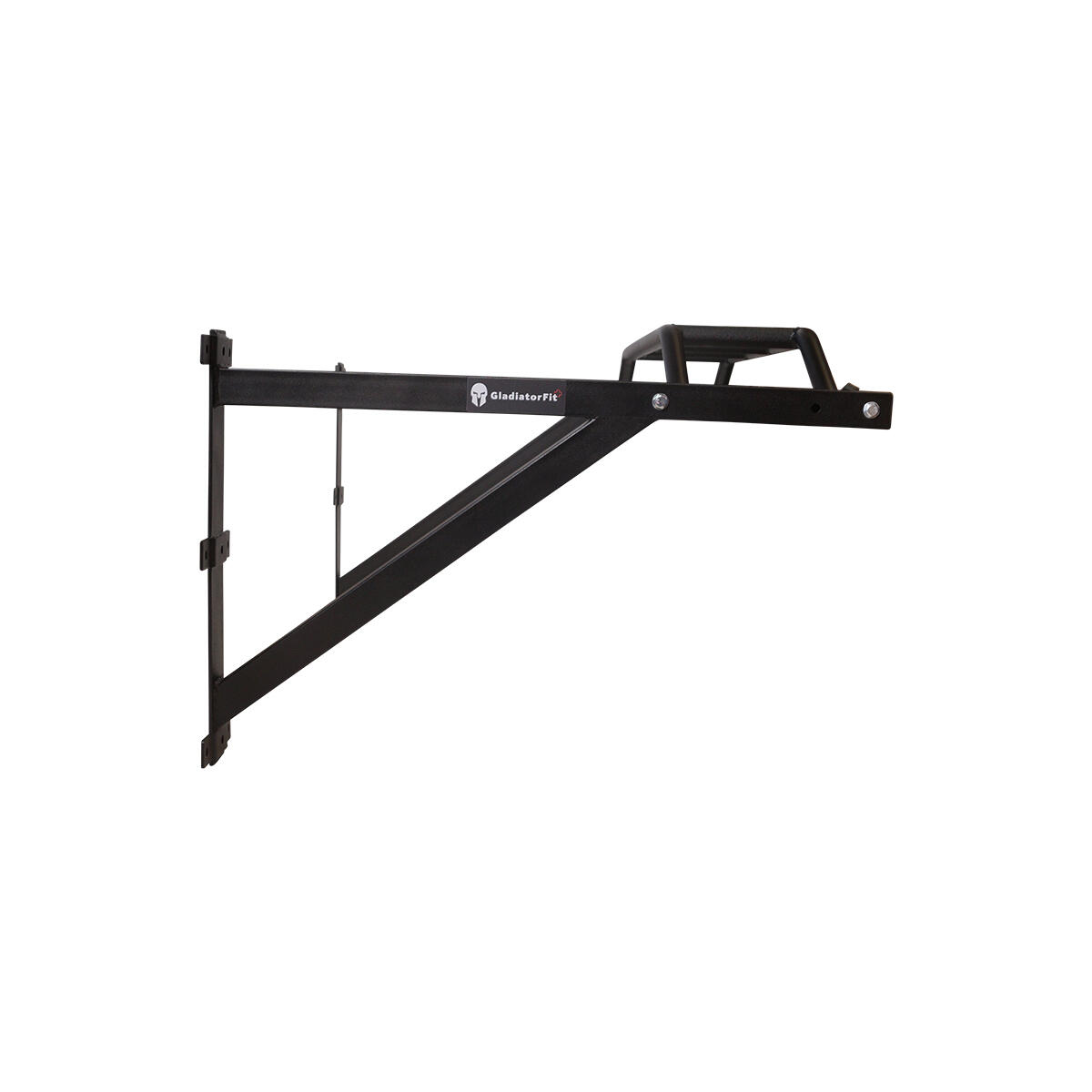 Barre de traction "Pull Up Bar" murale en métal 110cm + fixations 4/5