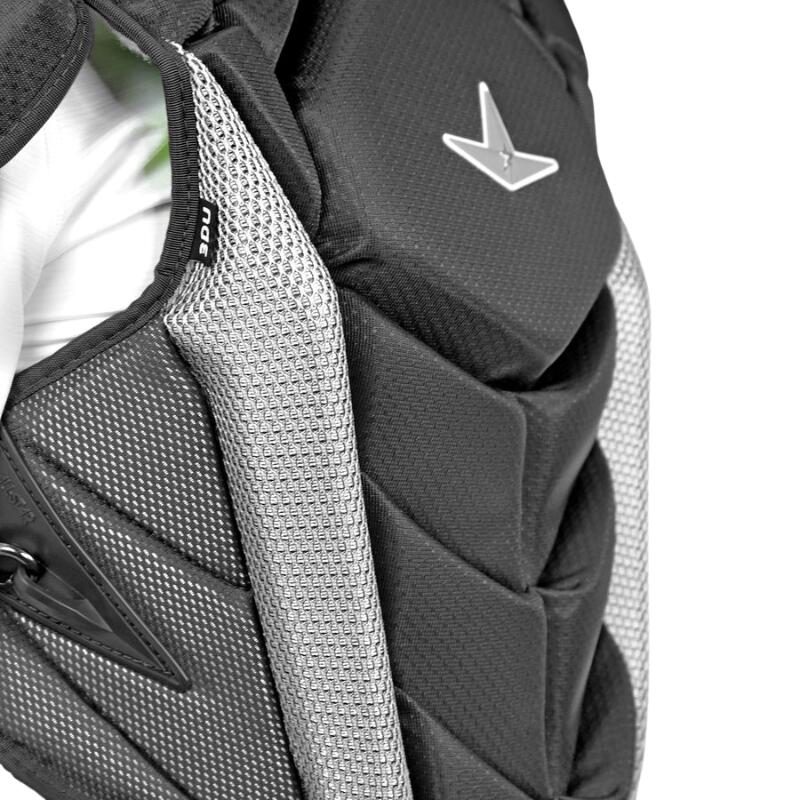 All Star CPCC-5-LGE MVP-Pro Chest Prote Color Black/Graphite Baseball/Softball 3/7