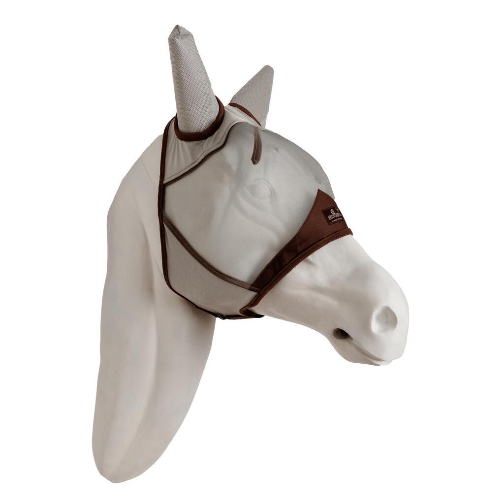 Fly mask classic with ears silver Full
