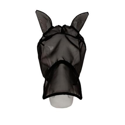 Masque anti-mouche classic avec oreilles et nez noir cob