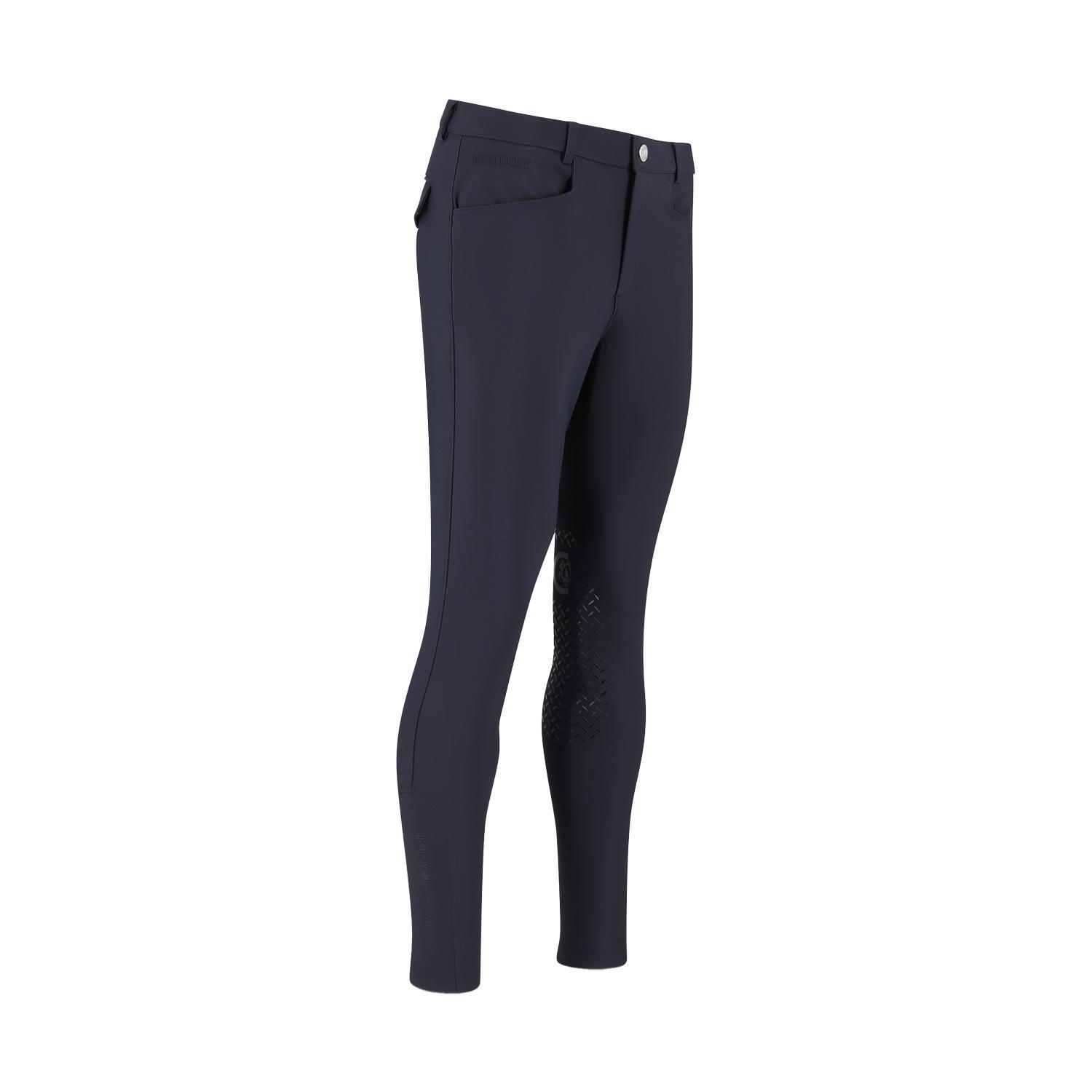Kentucky Horsewear - Pantalon D'Équitation Mexique - Hommes - Genou Grip - 4 Way - Größe - Pantalon D'Équitation - Bleu - 46 L/xl - Decathlon
