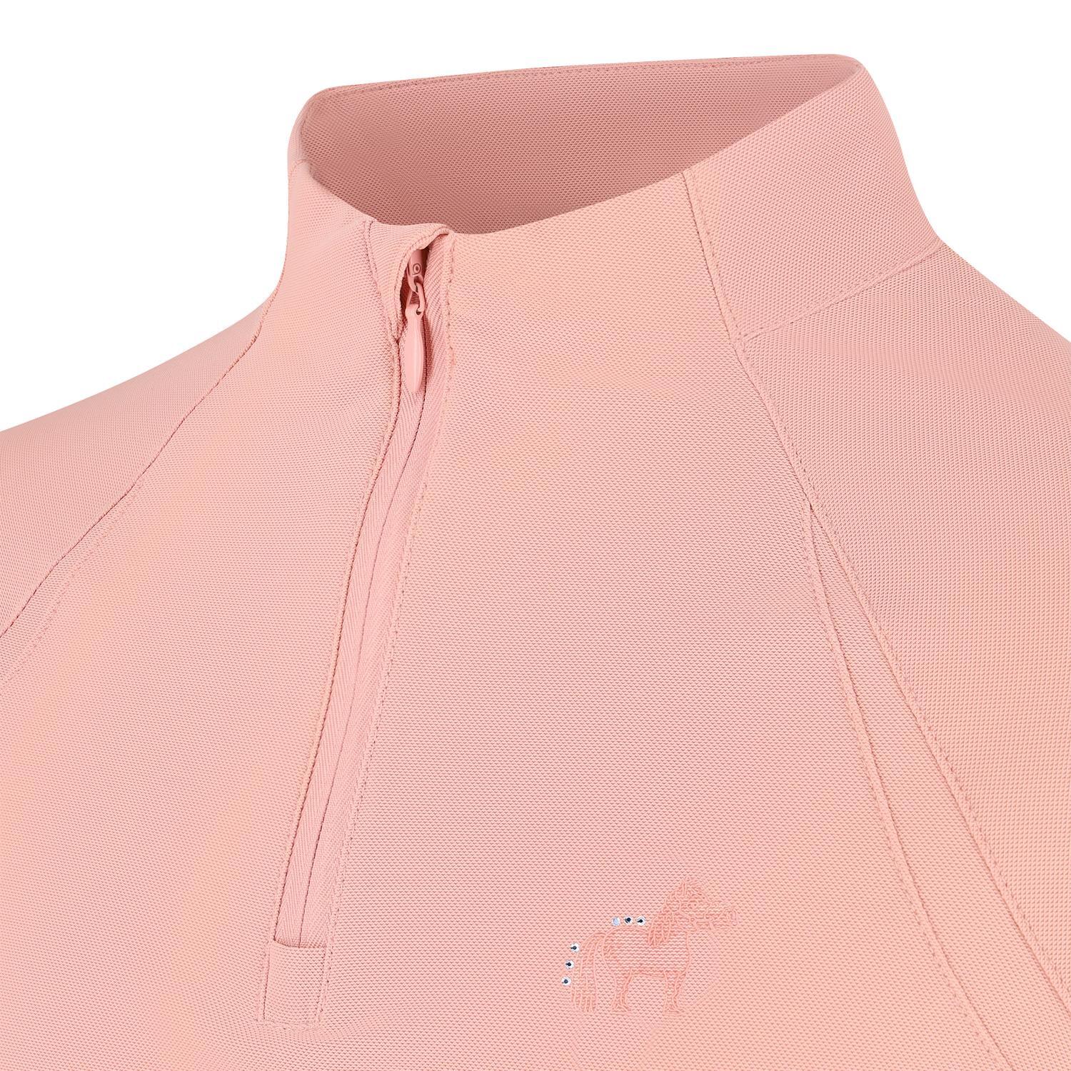 Kentucky Horsewear - Polo D'Équitation Manches Longues Fille Kentucky Madrid - T-shirt Manches Longues - Rose - Decathlon