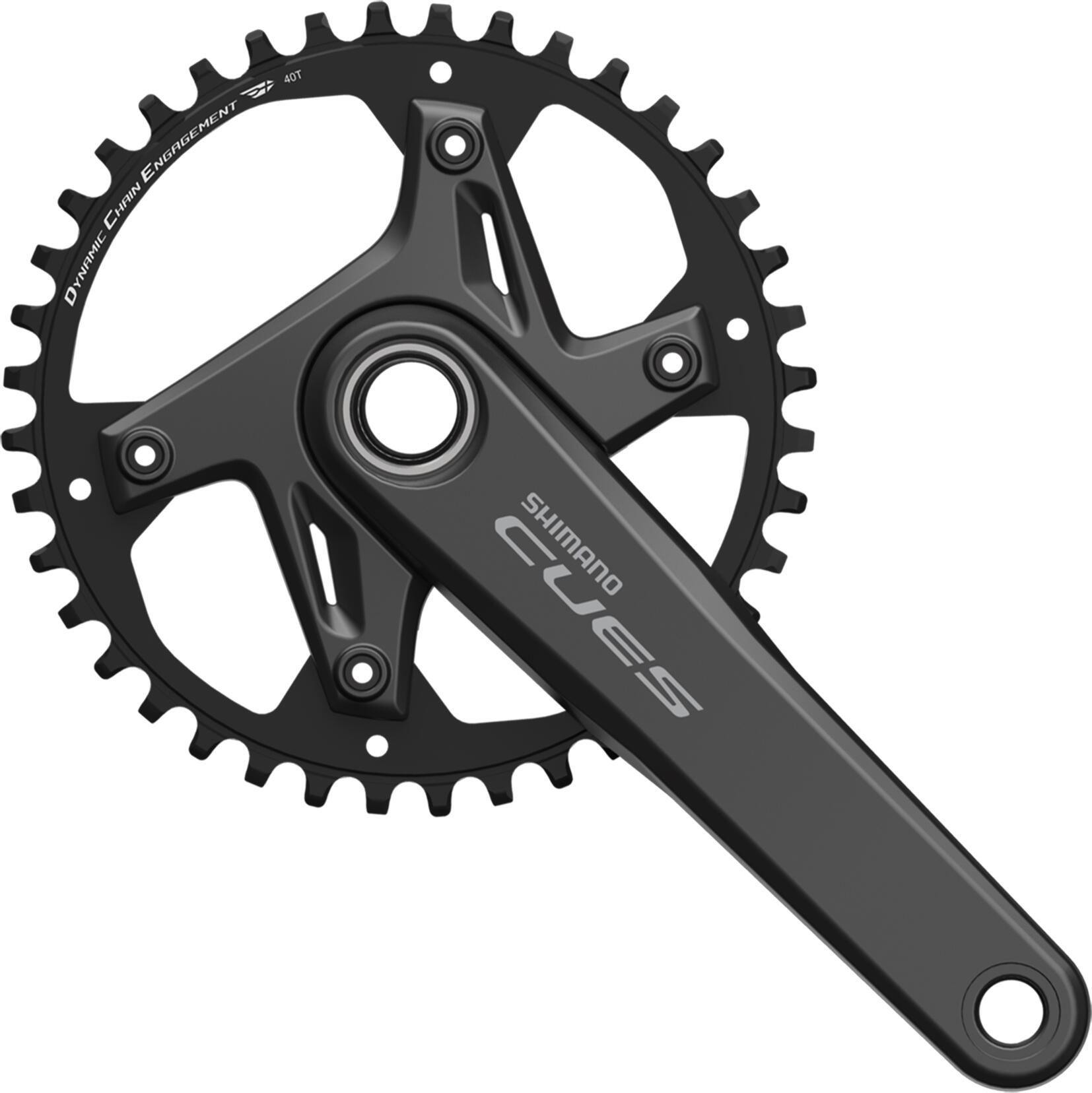SHIMANO Kurbelgarnitur CUES FC-U6040-1, 40T, 172,5 mm