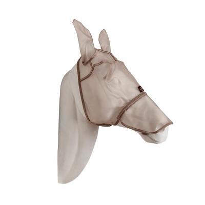 Fliegenmaske classic mit Ohren und Nase schwarz cob