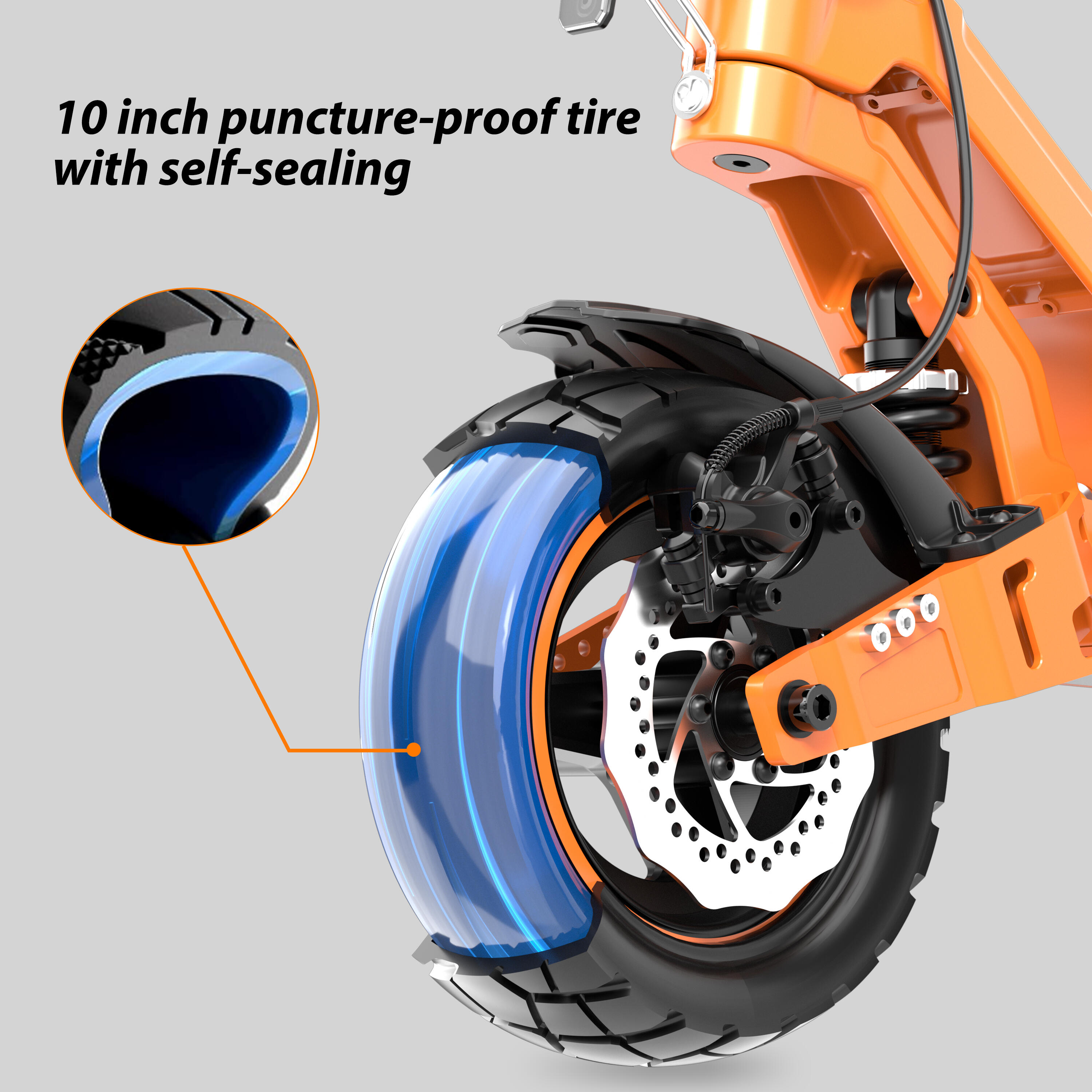 ​​Trottinette Électrique RCB-D7 PRO Ultra 27Ah com NFC & APP​ 3/7
