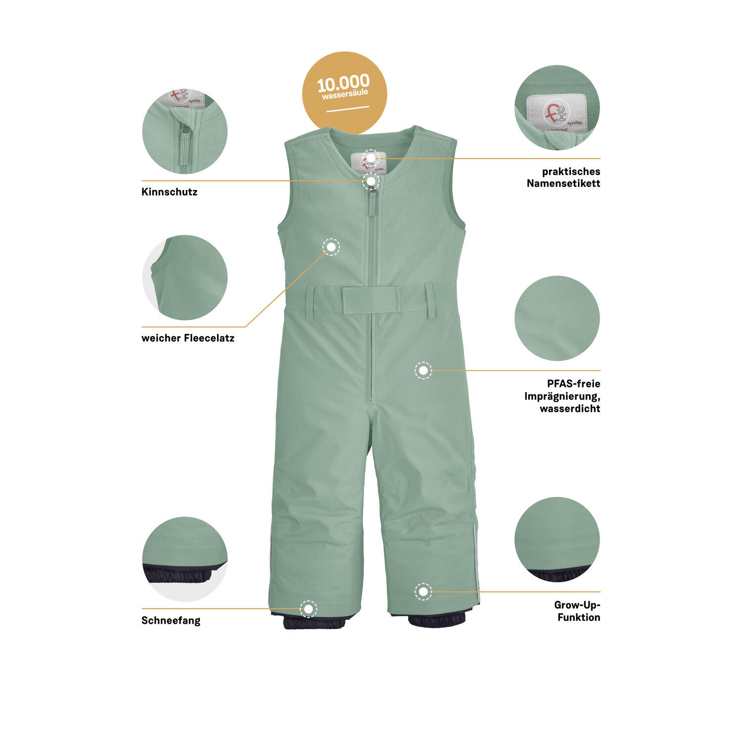 Minis Skihose FISW 34 MNSPNTS 5/6