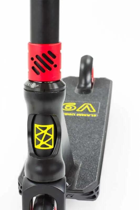 Slamm Urban V9 Stuntstep Red black 3/7