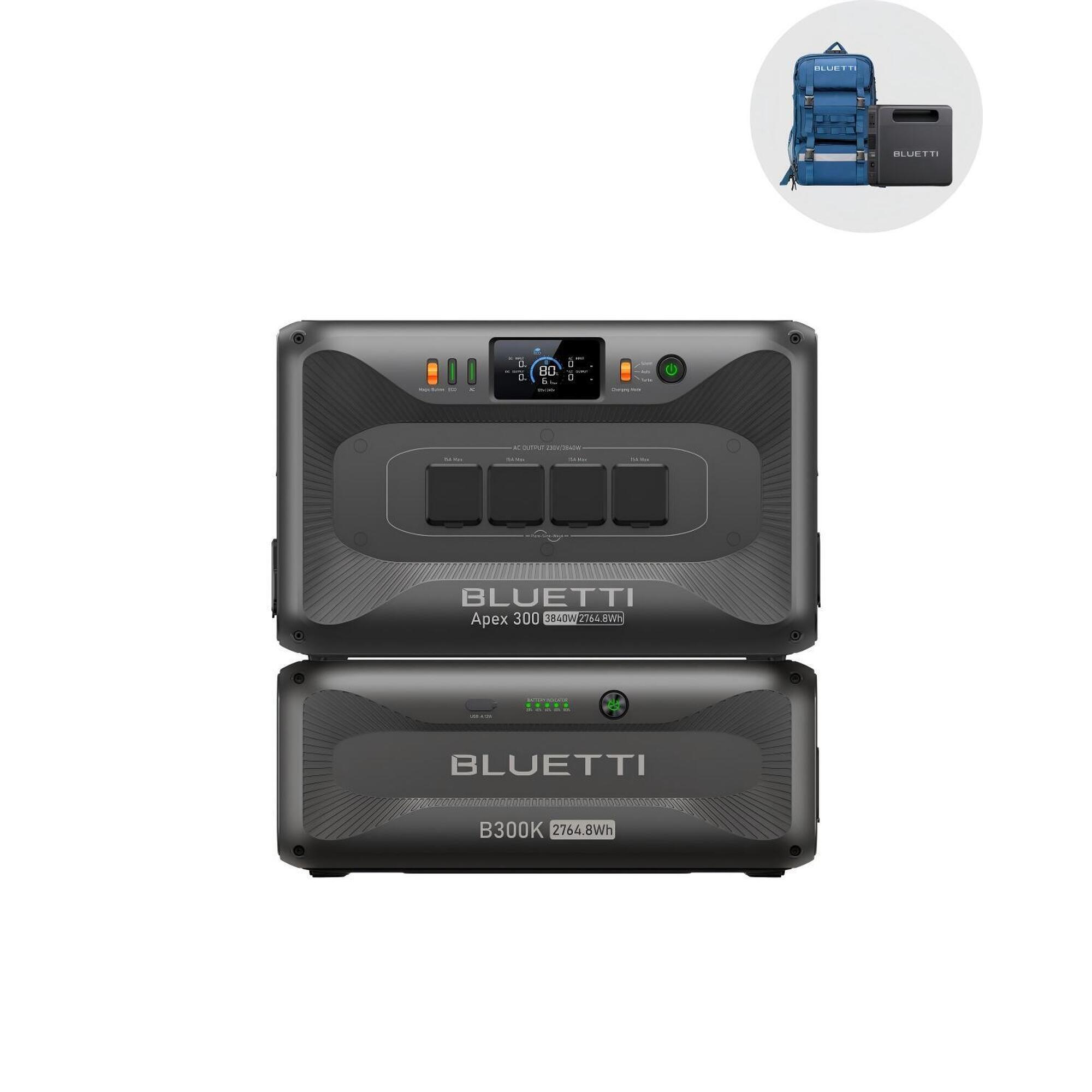Bluetti - Bluetti Générateur Solaire Apex 300 & B300k(nouveau 2025), 5529,6wh Pour Maison - Batterie - No Size - Decathlon