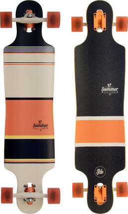 Slide Longboard 38-Zoll Orange