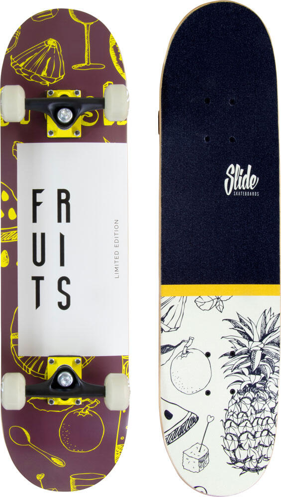 SLIDE BOARDS Slide  Skateboard  31-Zoll  Fruits