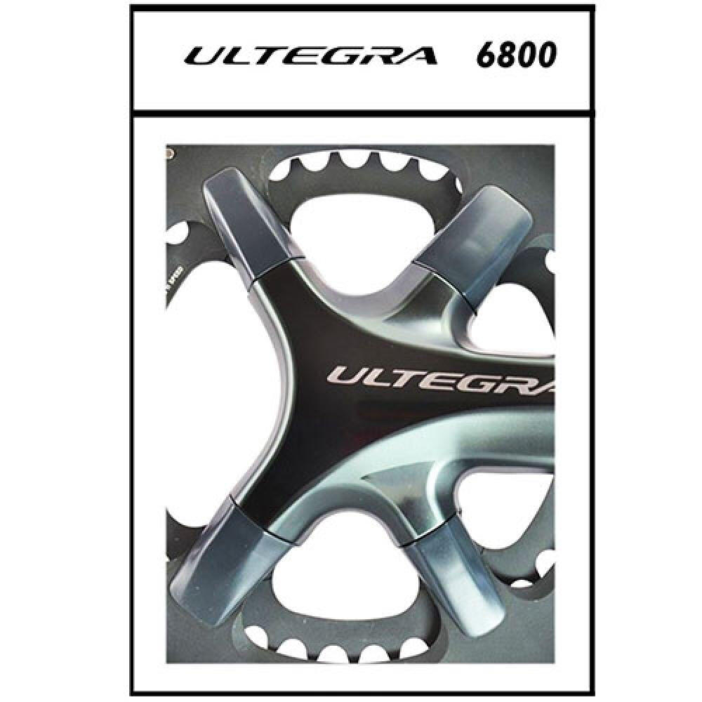 Set of 4 pedal axle spacers compatible with T.A. chainrings Ultegra 6800 x110
