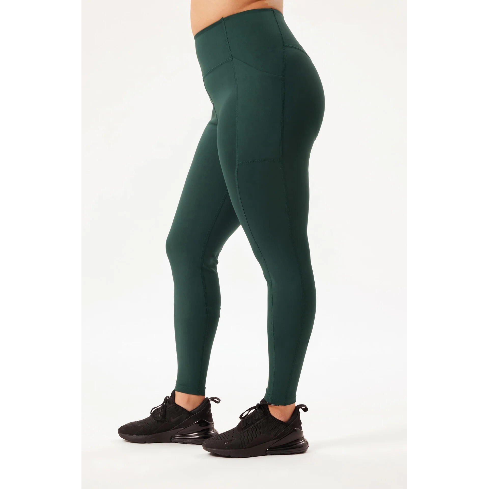 Legginsy wysoka talia 7/8 z kieszenią dla kobiet Girlfriend Collective 3/5