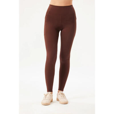 Hoge taille 7/8 legging met zak voor dames girlfriend collective