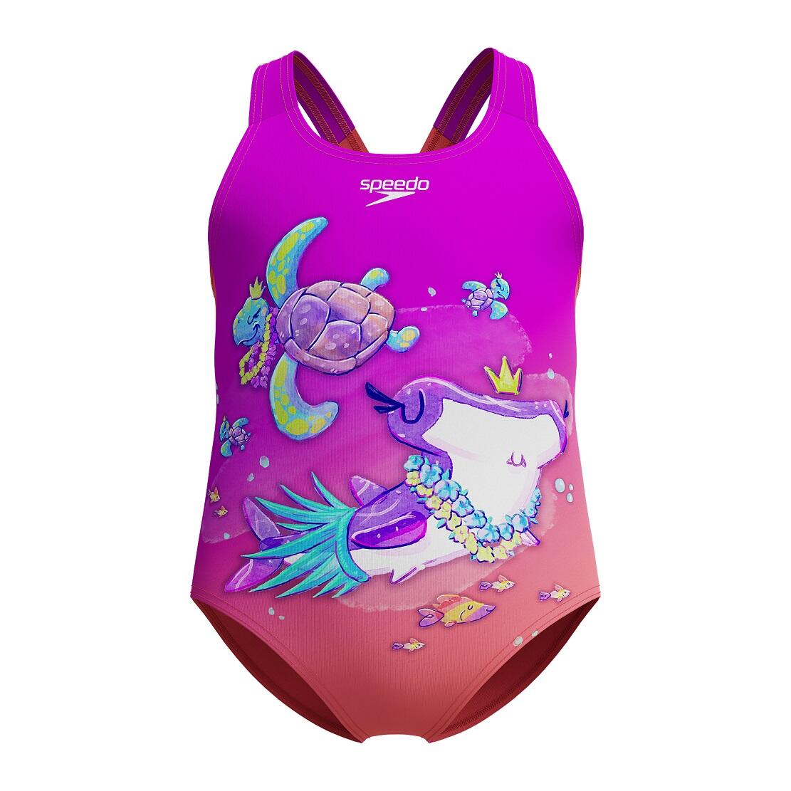 Strój kąpielowy dla dzieci Speedo Digital Printed Diva 5/5