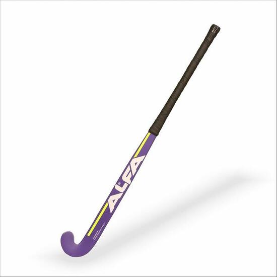 Alfa Y-30 Feldhockeyschläger – 10% Carbon, Extra Low Bow, Leicht & Robust