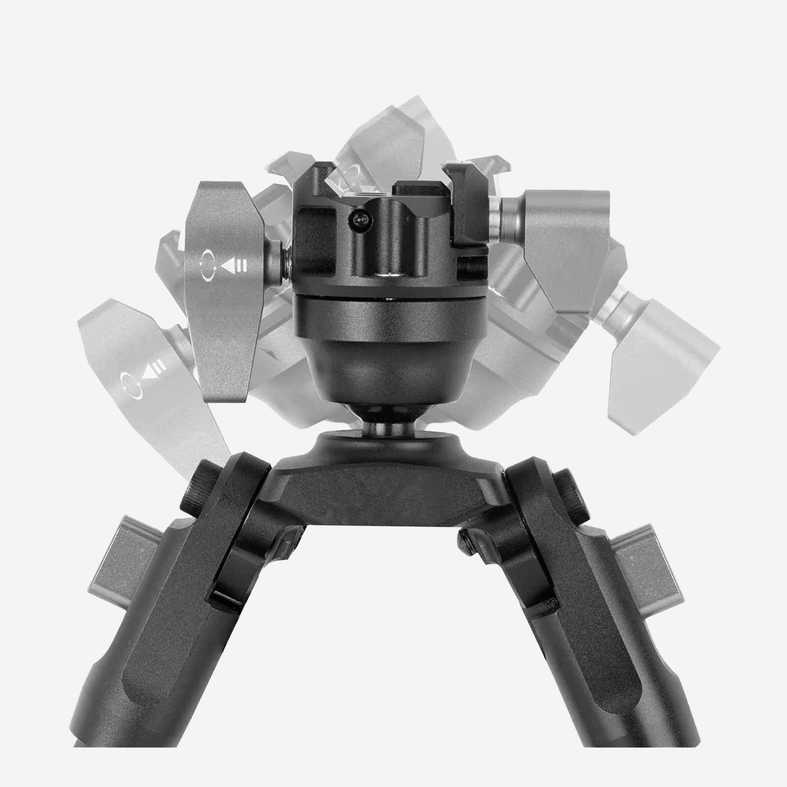 Bipied Vanguard EQ-PRECISION 2QSC – Ht 265 à 365 mm - Carbone, Rotule 360° 5/7