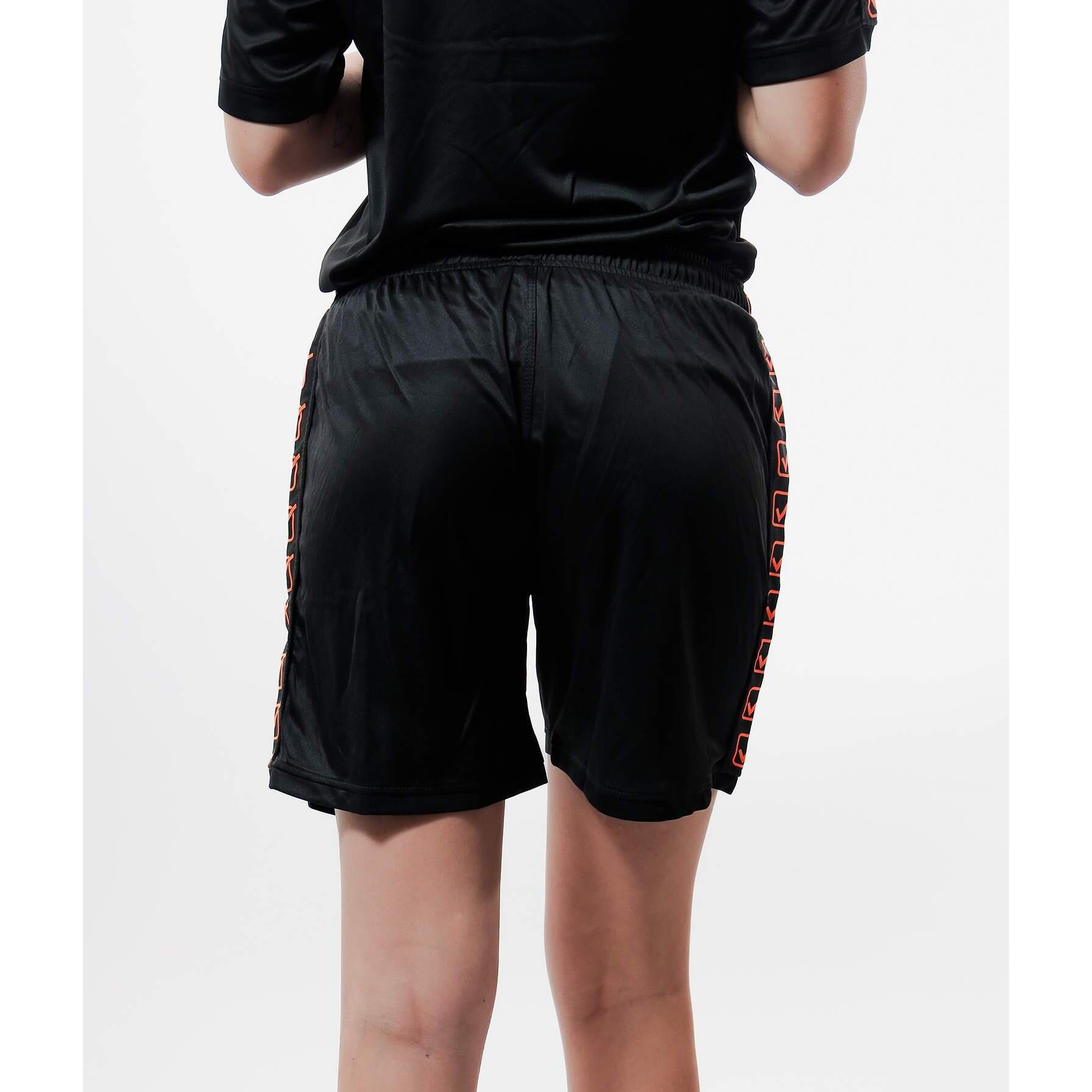 Pantaloncini uomo givova nero/arancio fluo 2/5