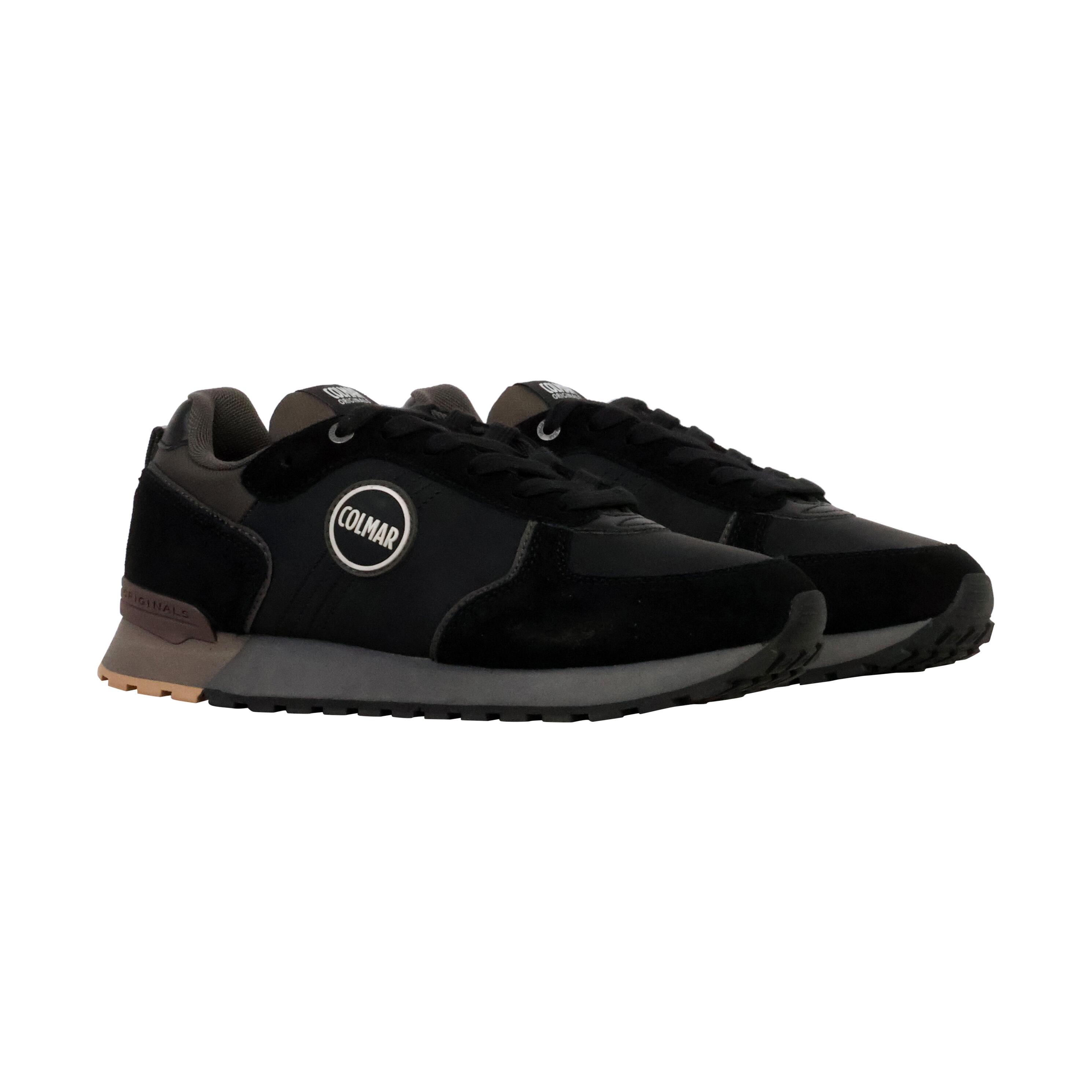 Baskets Homme Sneakers  COLMAR TRAVIS BOOST Noir Colmar 3/5
