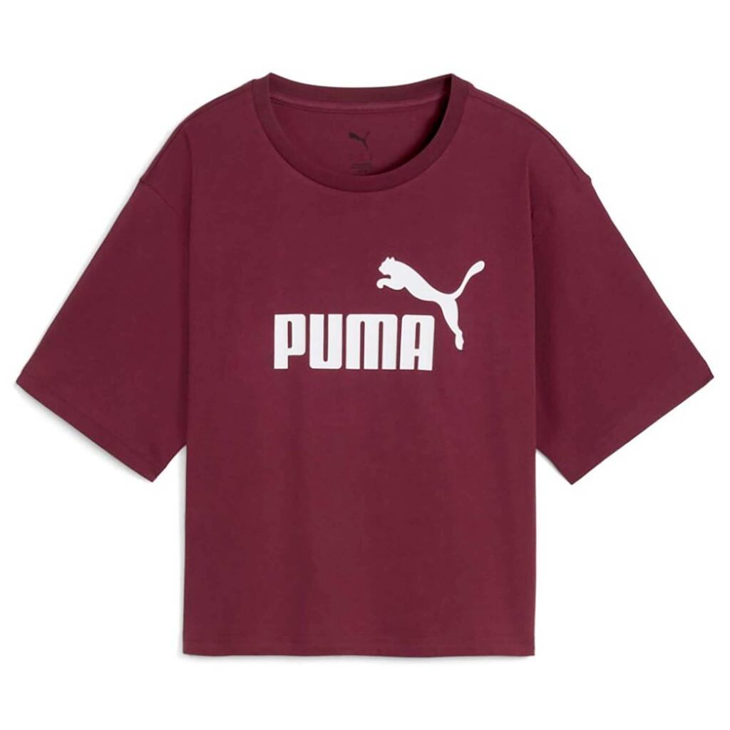 Puma Ess Cropped No. 1 Logo Relaxed Tee Woman