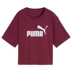 T-Shirt Court Puma Ess N° 1, Décontracté, Avec Logo Femme