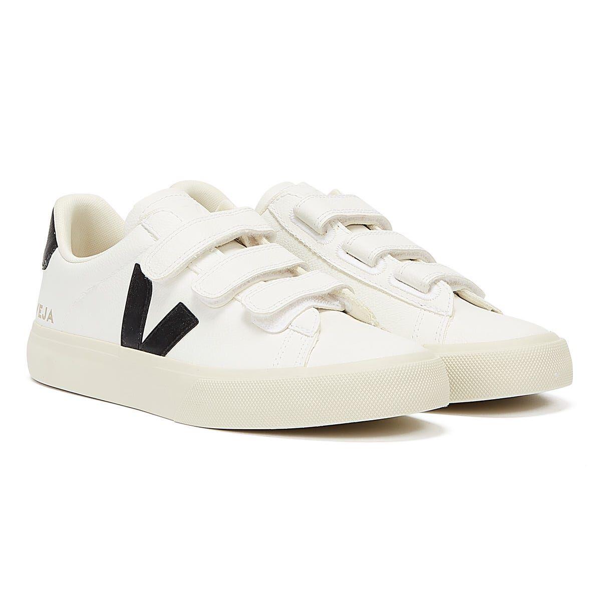 VEJA RECIFE LOGO WHITE BLACK - Talla 38 2/6