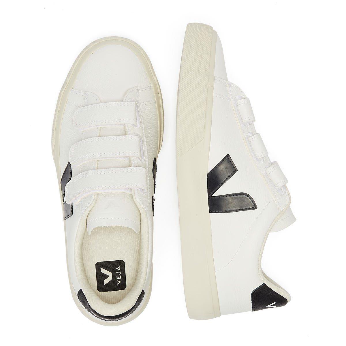 VEJA RECIFE LOGO WHITE BLACK - Talla 38 6/6