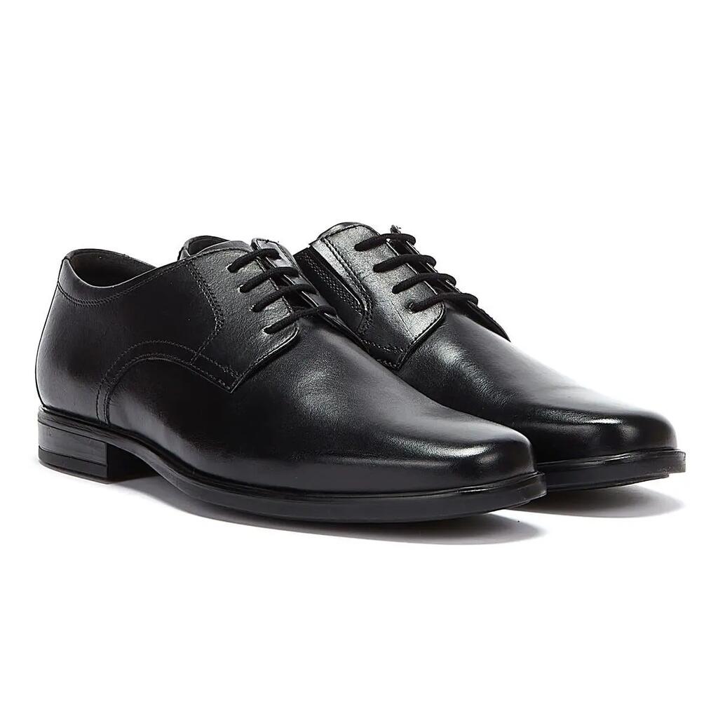 Clarks Howard Walk Mens Black Shoes