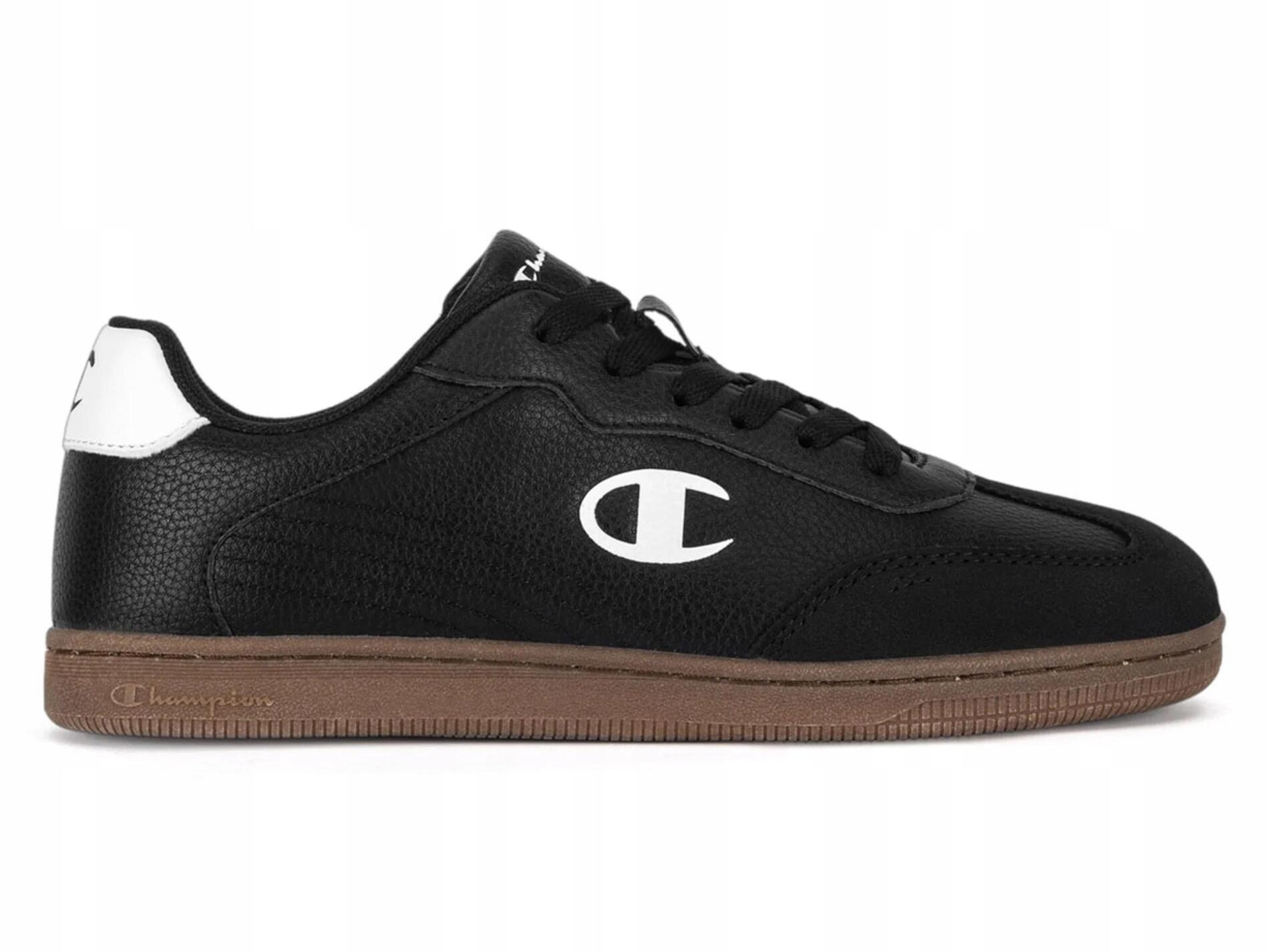 BUTY męskie CHAMPION PRESTIGE S22330-KK001 sportowe czarne na co dzień 43 3/7