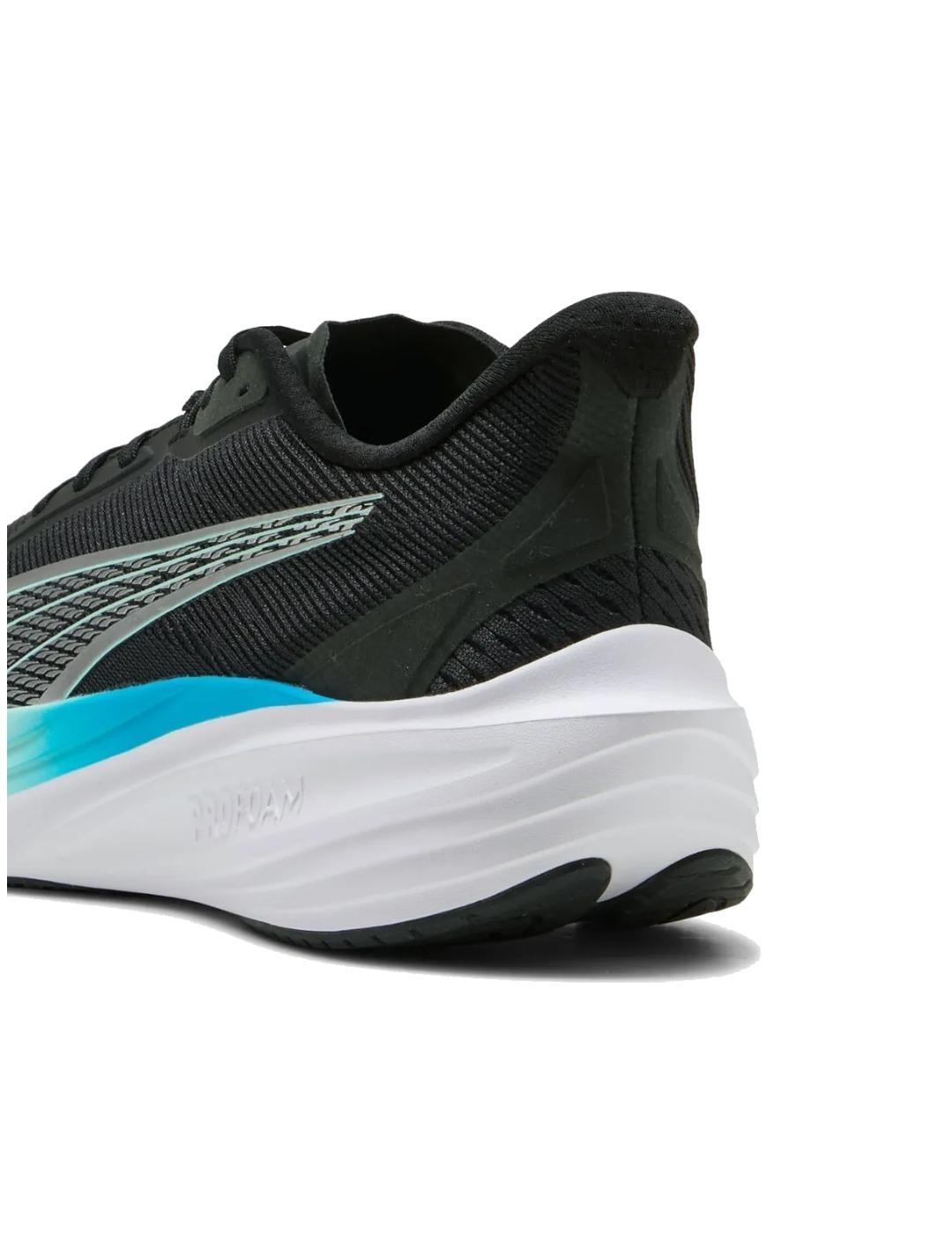 Tênis esportivos para homens Puma Darter pro Preto. 5/5