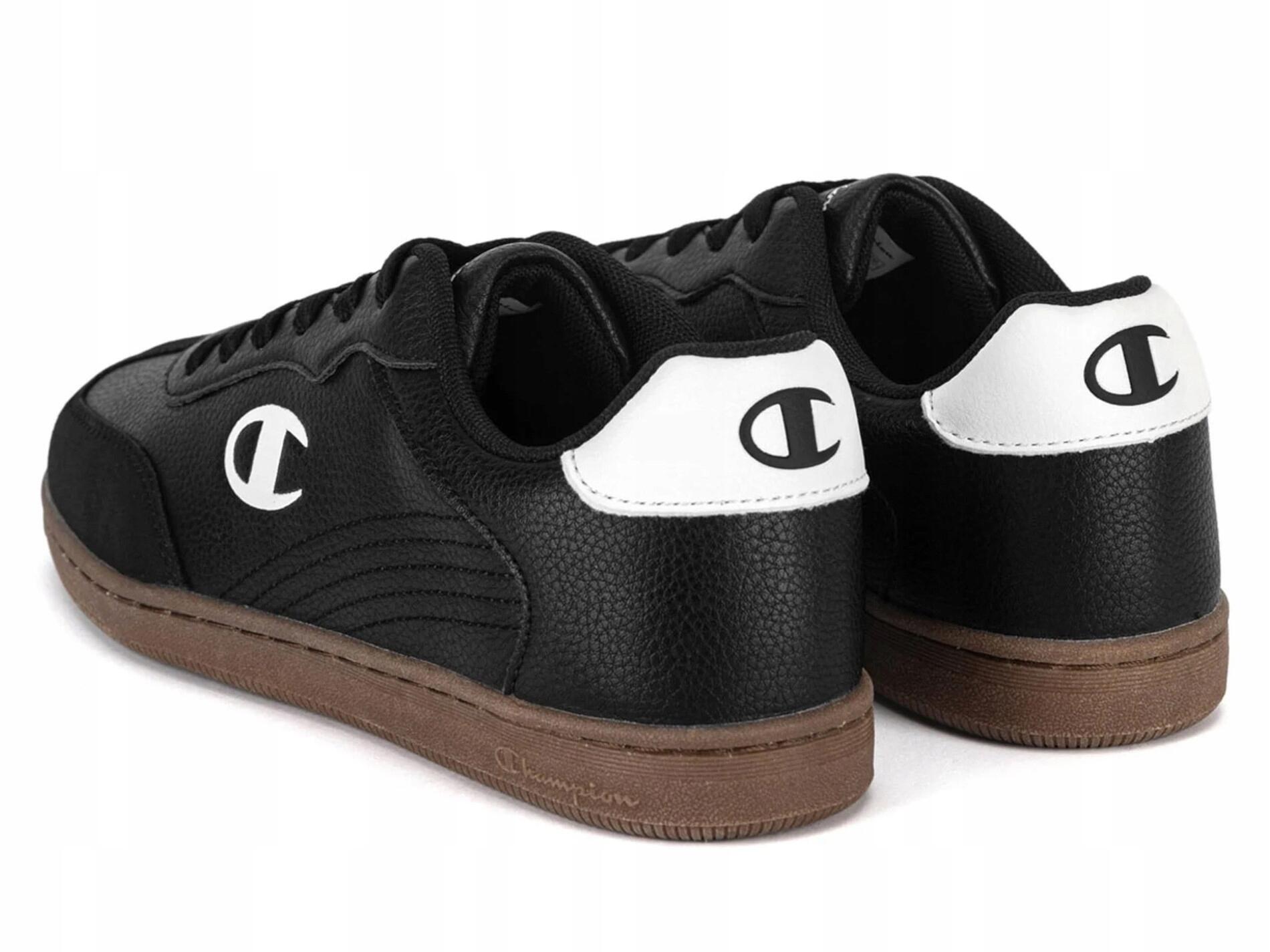 BUTY męskie CHAMPION PRESTIGE S22330-KK001 sportowe czarne na co dzień 43 4/7